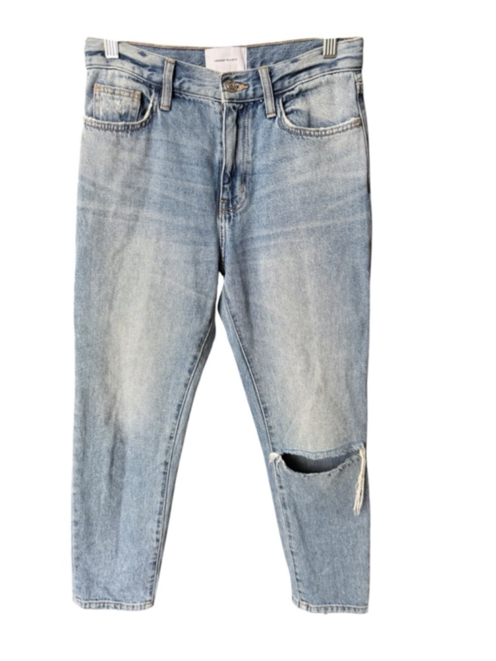 Women's CURRENT/ELLIOTT Ankle & Cropped Jeans Light Blue 26